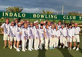 Team Malaga at a previous tournament in Almeria.
