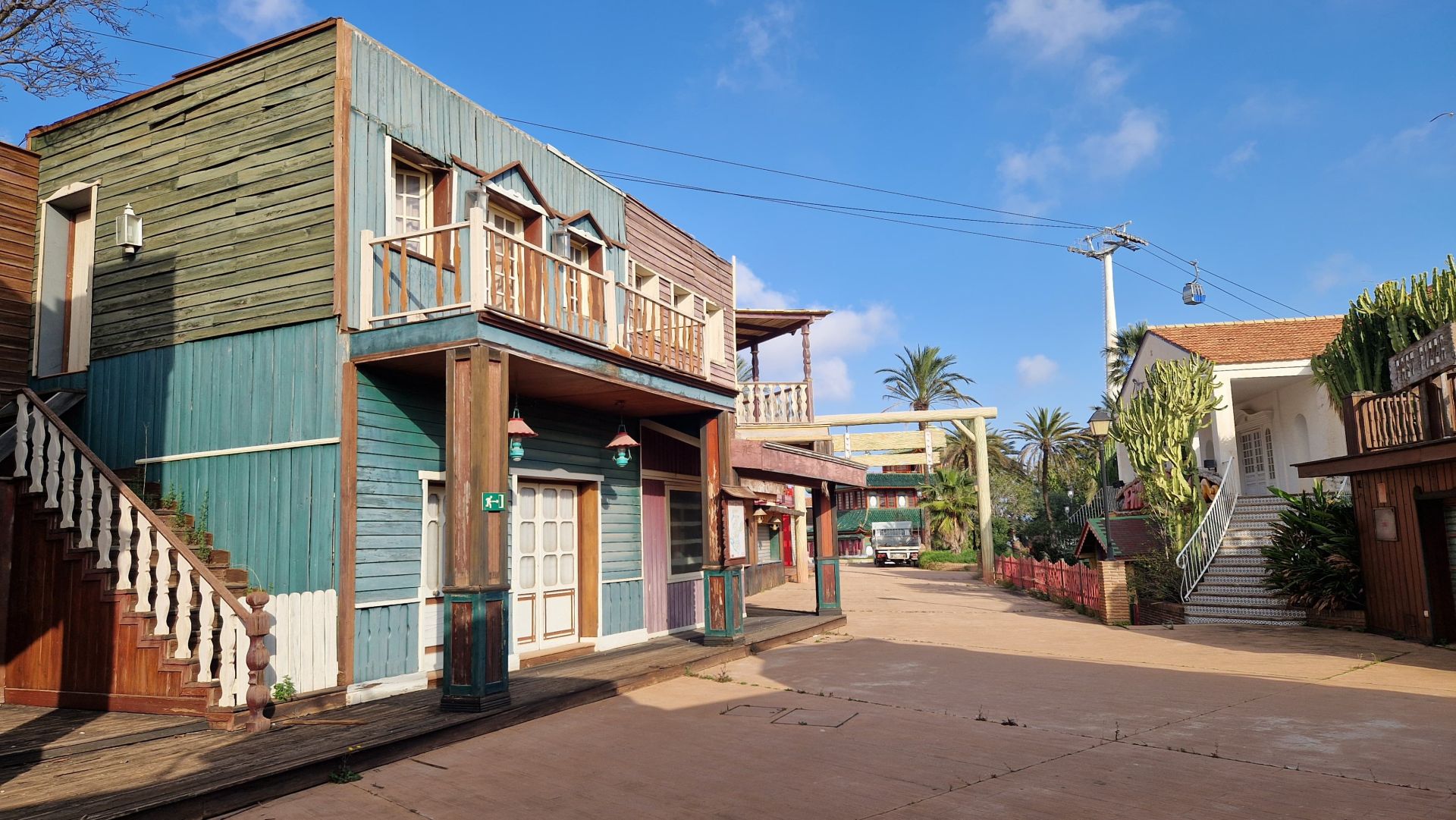 This is the state of the famous Tivoli amusement park on the Costa del Sol, in pictures