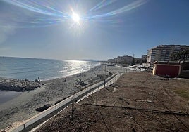Ferrara beach in Torrox