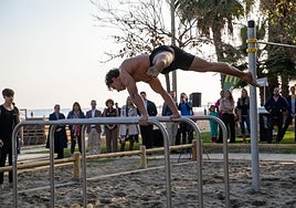 The new space enables the practice of gymnastic exercises.