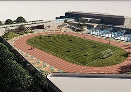 Infographic of the sports, leisure, and social facilities planned for Marbella.