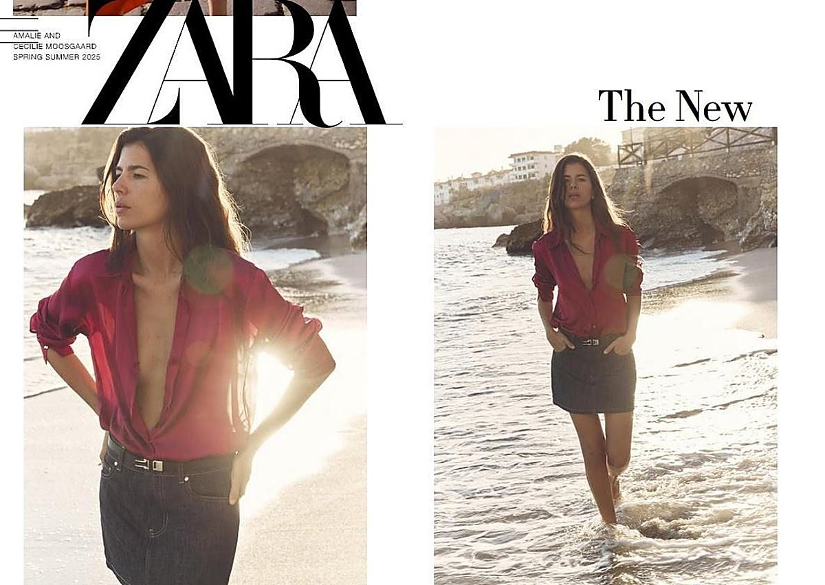 Imagen secundaria 1 - Spanish fashion giant chooses Costa del Sol town for Spring collection