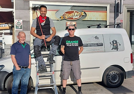 Nigel Barrett, Vaclav Matousek and Mark Sylvester.