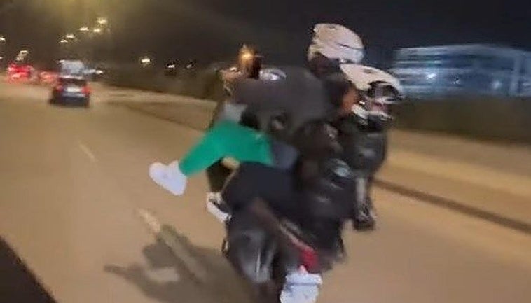 Watch: Reckless bikers face charges for performing stunts at illegal motorcycle rallies on the Costa