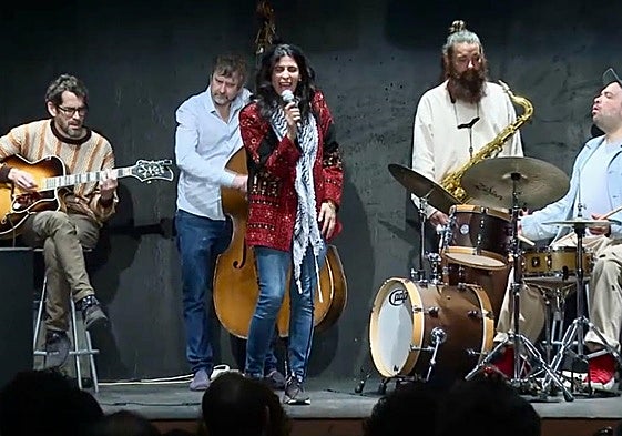 One of the jazz concerts in Fuengirola last weekend.