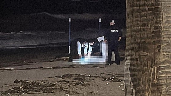 Headless body wearing wetsuit discovered near promenade on Costa del Sol beach
