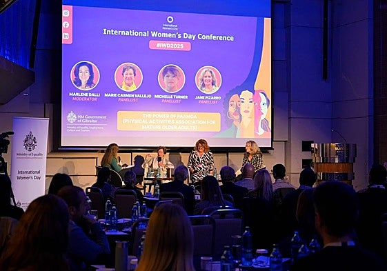 Many topics were discussed at the event on Tuesday.