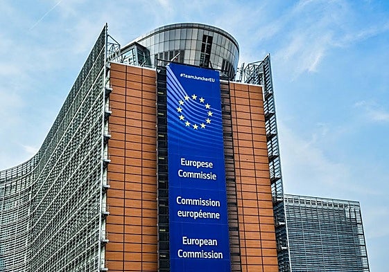 The European Commission building in Brussels.