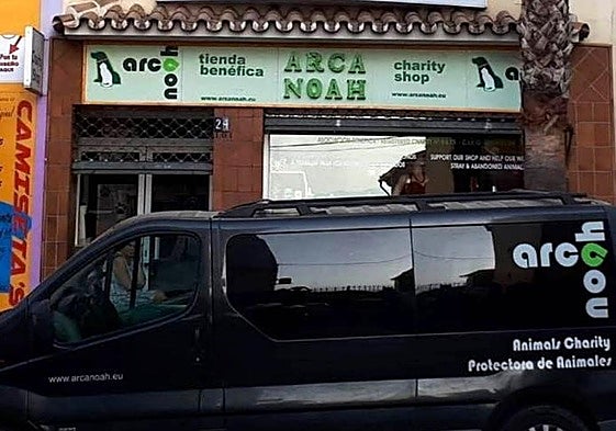 Arca Noah opened its first secondhand shop in Alhaurín in 2015.
