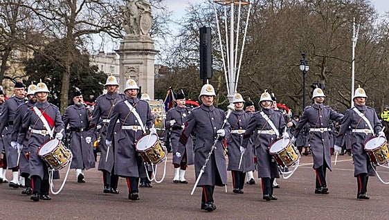 Corps of Drums at Buckingham Palace