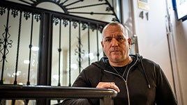 Germán Martín - the squatter who found the mummified body of a neighbour he had never met.