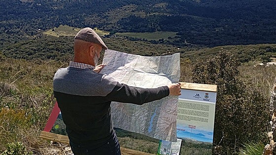 Sierra de las Nieves national park now has its first detailed map for visitors