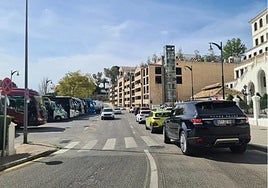 There is often a queue for the Virgen de la Peña car park.