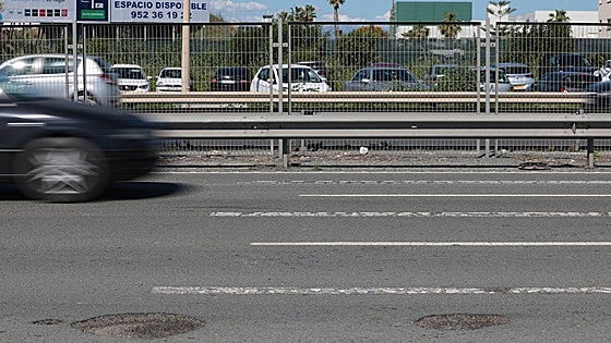 March downpours wreak havoc on Malaga's roads