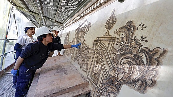 Baroque treasures discovered in Malaga city centre