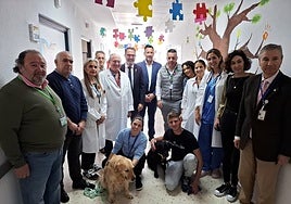The canines that provide support at a Costa del Sol hospital