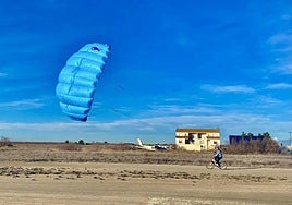 View of the airfield.