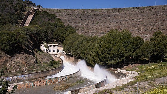 Safety measures taken at Malaga reservoirs after second-wettest March on record and ahead of more storms