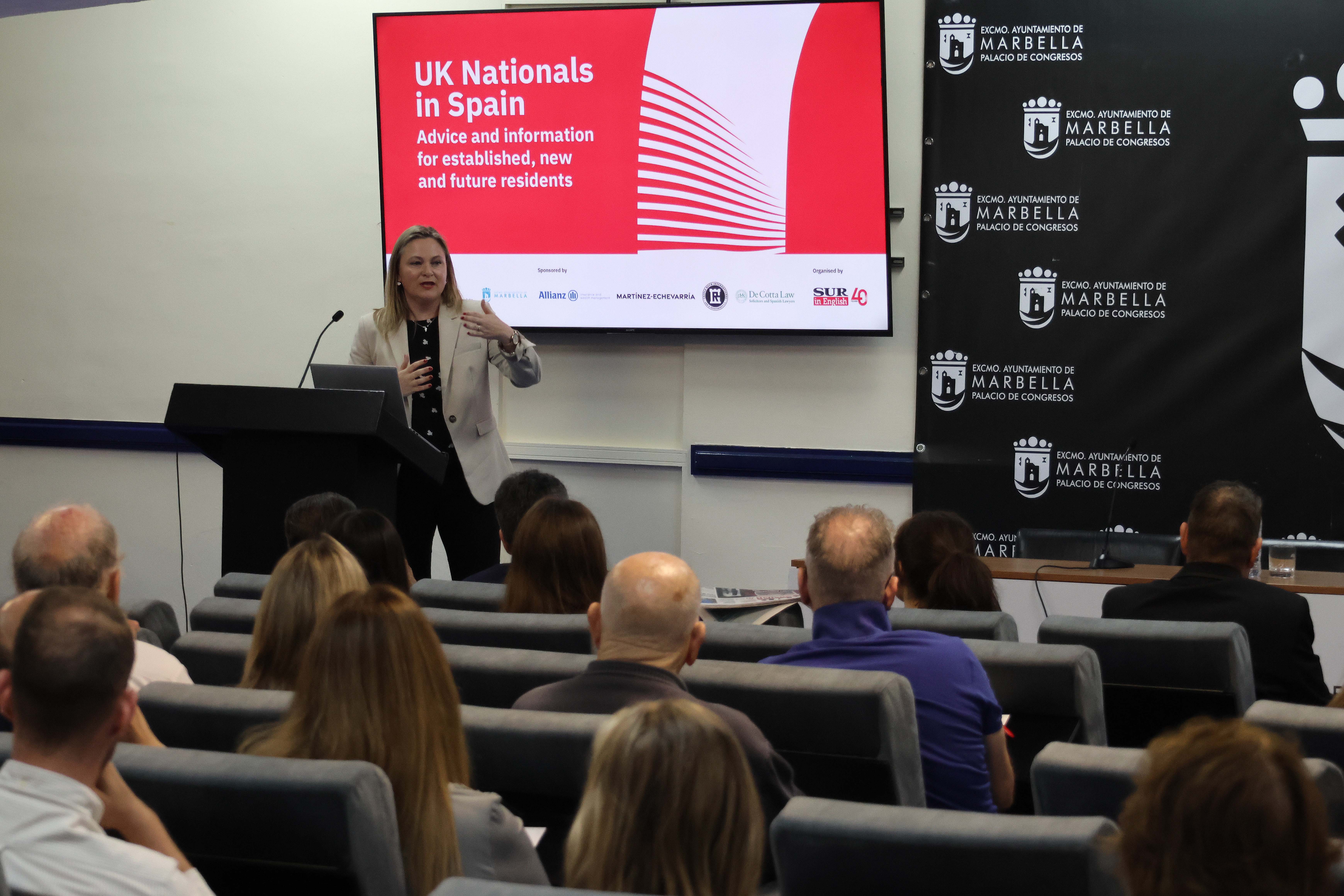 SUR in English hosts UK nationals in Spain informative event in Marbella, in pictures