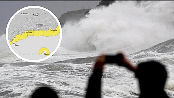 Storm Olivier: Aemet activates yellow weather alert along Costa del Sol for this Thursday