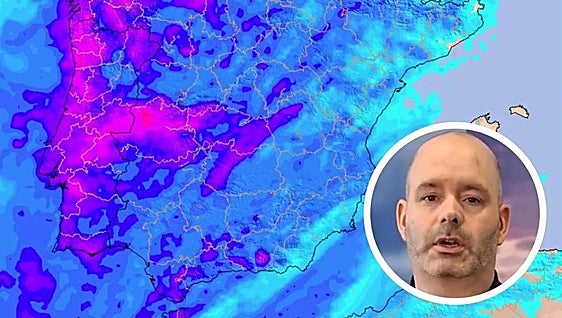 Storm Olivier set to bring heavy rain, thunderstorms and plummeting temperatures to many parts of Spain