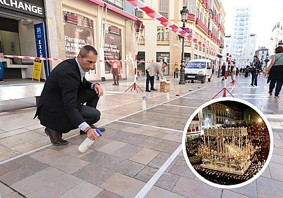 Malaga finally finds solution to avoid slippery streets from candle wax during massive Easter processions