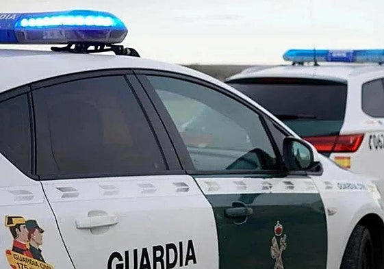 Guardia Civil police vehicle.