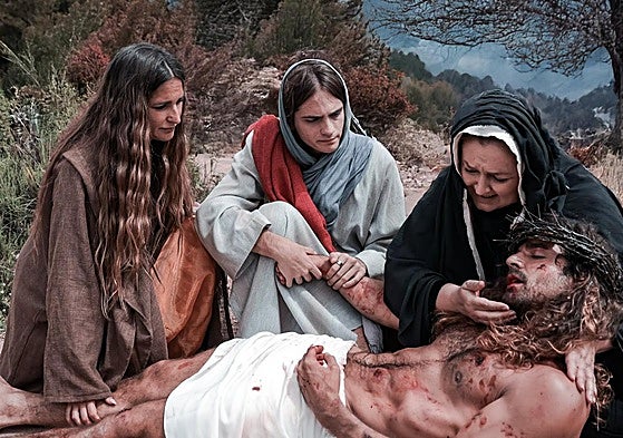 One of the scenes performed in El Paso.