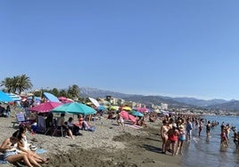 Torre del Mar beach.