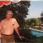 Mario Vargas Llosa in Marbella in 1997.