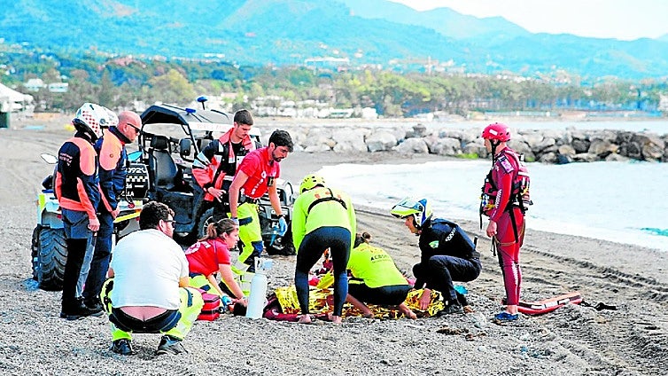 Emergency service drill in Marbella to renew Q for quality certification