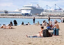 Malaga hotels reached an occupancy rate of 94%, which was noticeable on the beaches, promenades and at Muelle Uno.