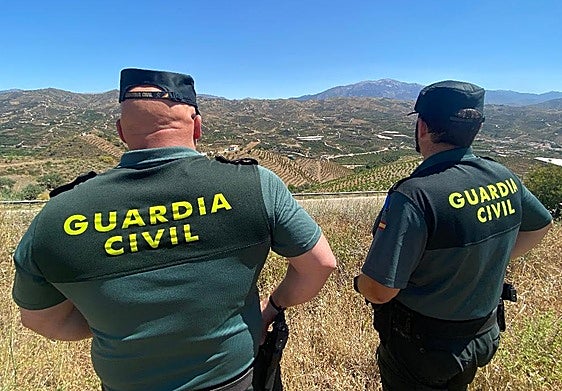 Archive image of Guardia Civil officers.