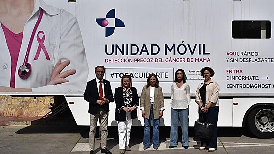 Almost 7,000 Malaga women have already benefited from mobile breast cancer screening unit this year