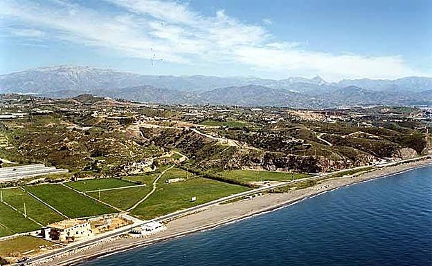 Bajamar beach, in Vélez-Málaga.
