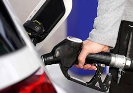 Cheap petrol station