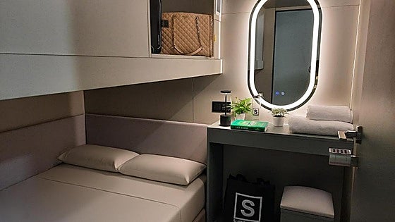 Japanese-style capsule hotels are gaining ground in Malaga