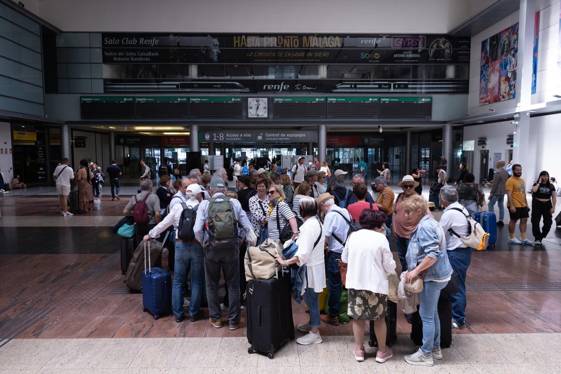 How the power cut is affecting Malaga