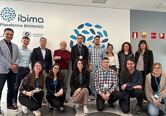 Image of the researchers who participated in the high-level meeting hosted by the Ibima Bionand Platform.