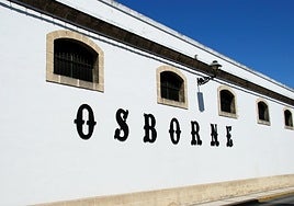 The Osborne winery in the sherry capital, Jerez de la Frontera.