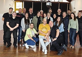 Kevin Fortuna's retirement party.