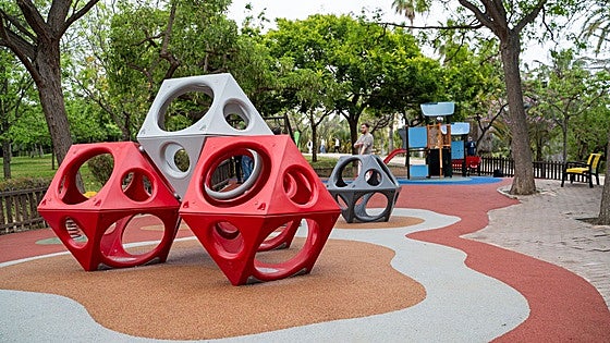 Renovation of the children's area in Benalmádena park comes to an end