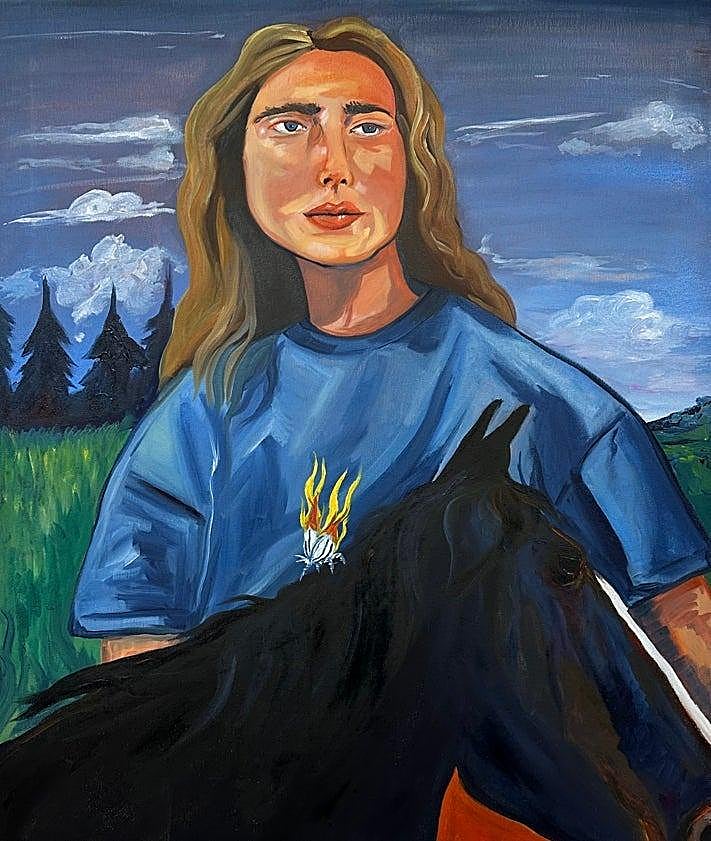 Imagen secundaria 2 - Malaga artist Patricia Paz takes her pop, symbolic art to Madrid