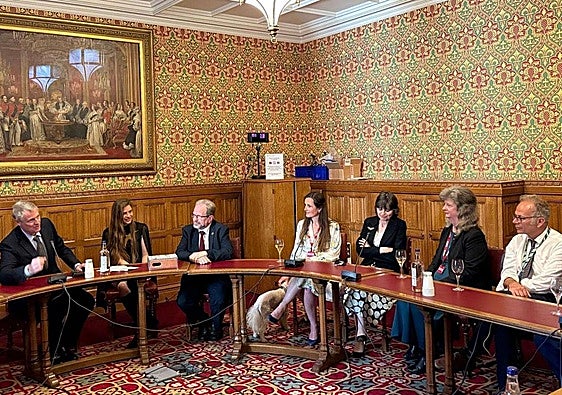 Gibraltar government minister addresses environment event at House of Lords