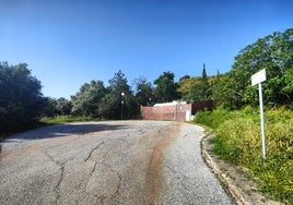View of second well that was opened on the Miralmonte estate.