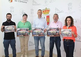 The town hall and members of the historical memory association announce the initiative.