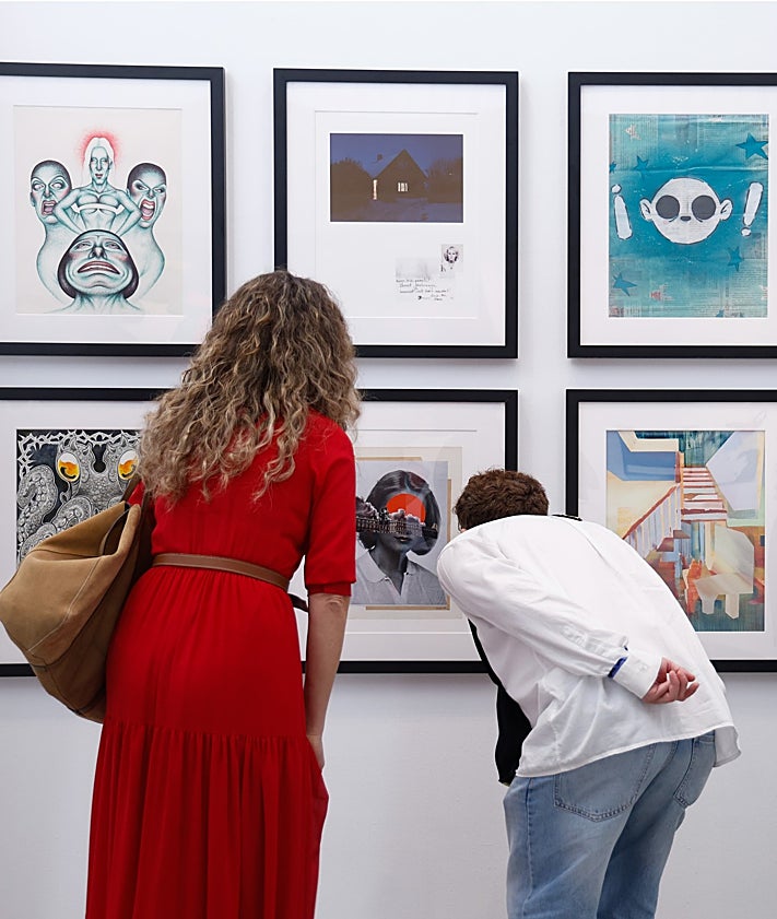 Imagen secundaria 2 - An urban art exhibition opens at La Malagueta with the works of 141 artists