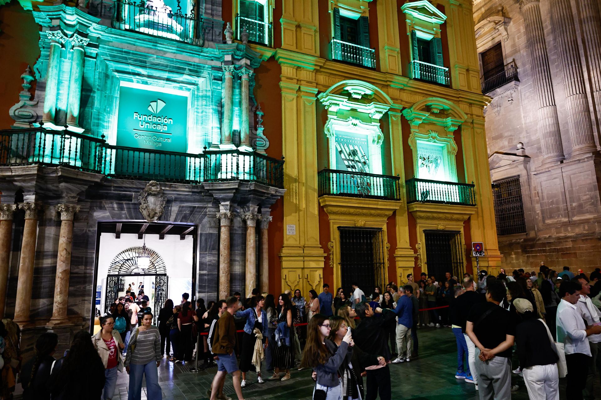 Malaga&#039;s Noche en Blanco 2025, in photos