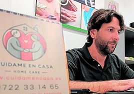 Álvaro Gallardo, in his office.