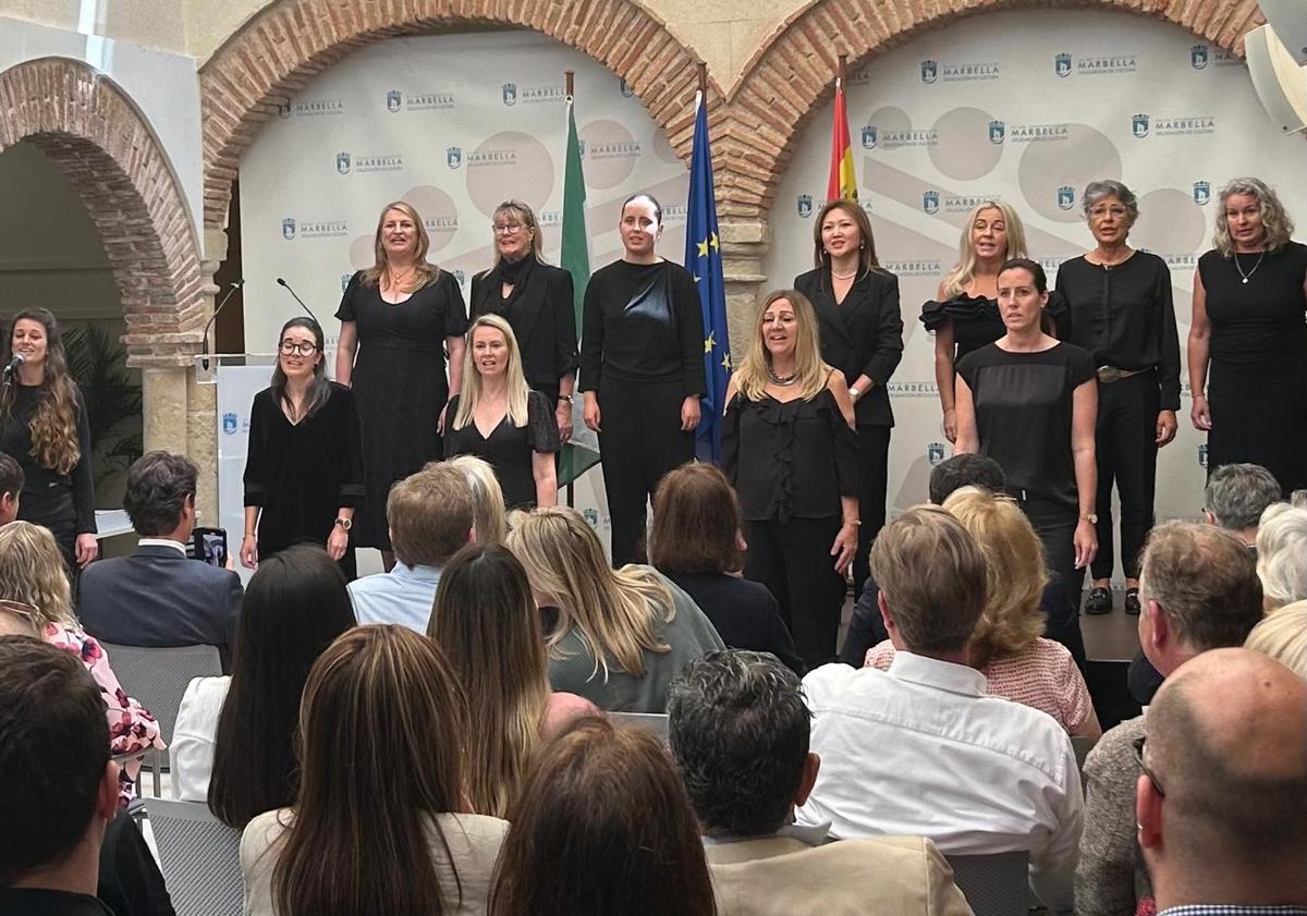 Imagen principal - Marbella commemorates Europe Day with an event in recognition of foreign entrepreneurs